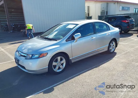 2008 Honda Civic Ex из США, поврежденный, VIN 1HGFA16828L106052